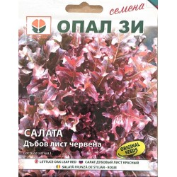 Дъбов лист червена